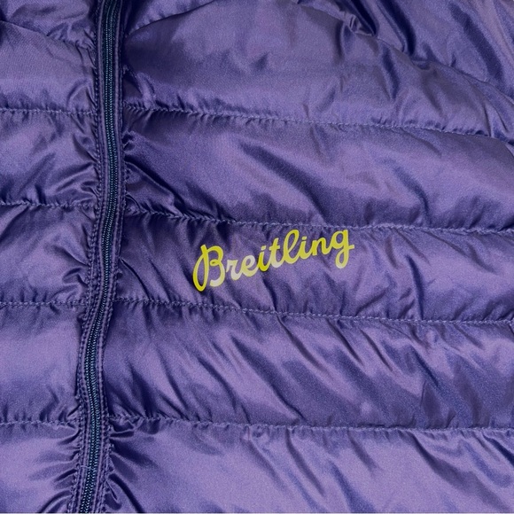 Breitling Men’s Navy Down Gilet Puffer Vest Size Medium - Picture 3 of 8